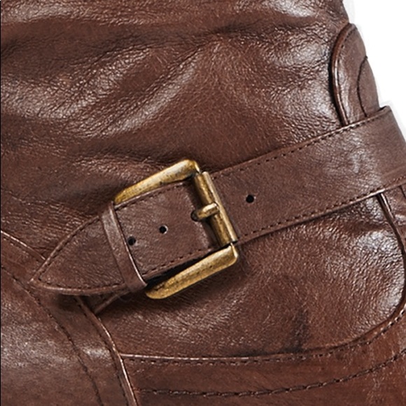 NEW brown boots - JustFab Evans size 11 - Picture 6 of 13